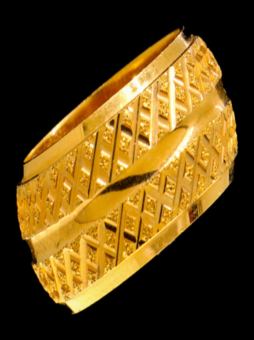 21K Gold Wedding Band Size 5 - SW12361
