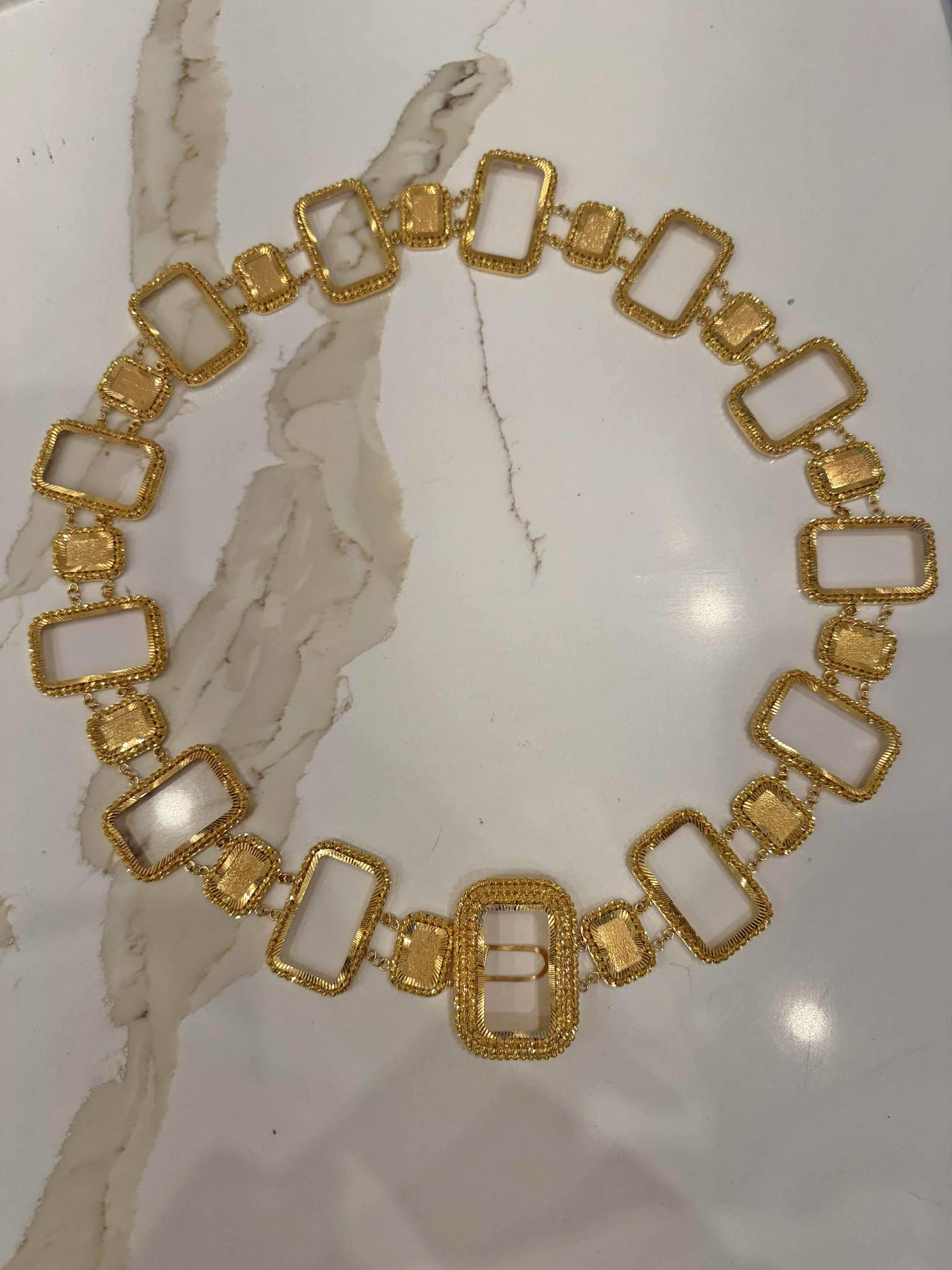 21K Gold Himo Ounces Belt