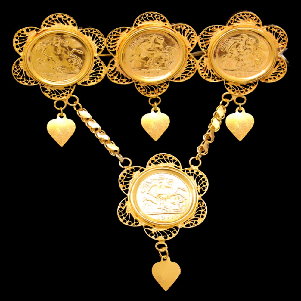 21K Gold Pin