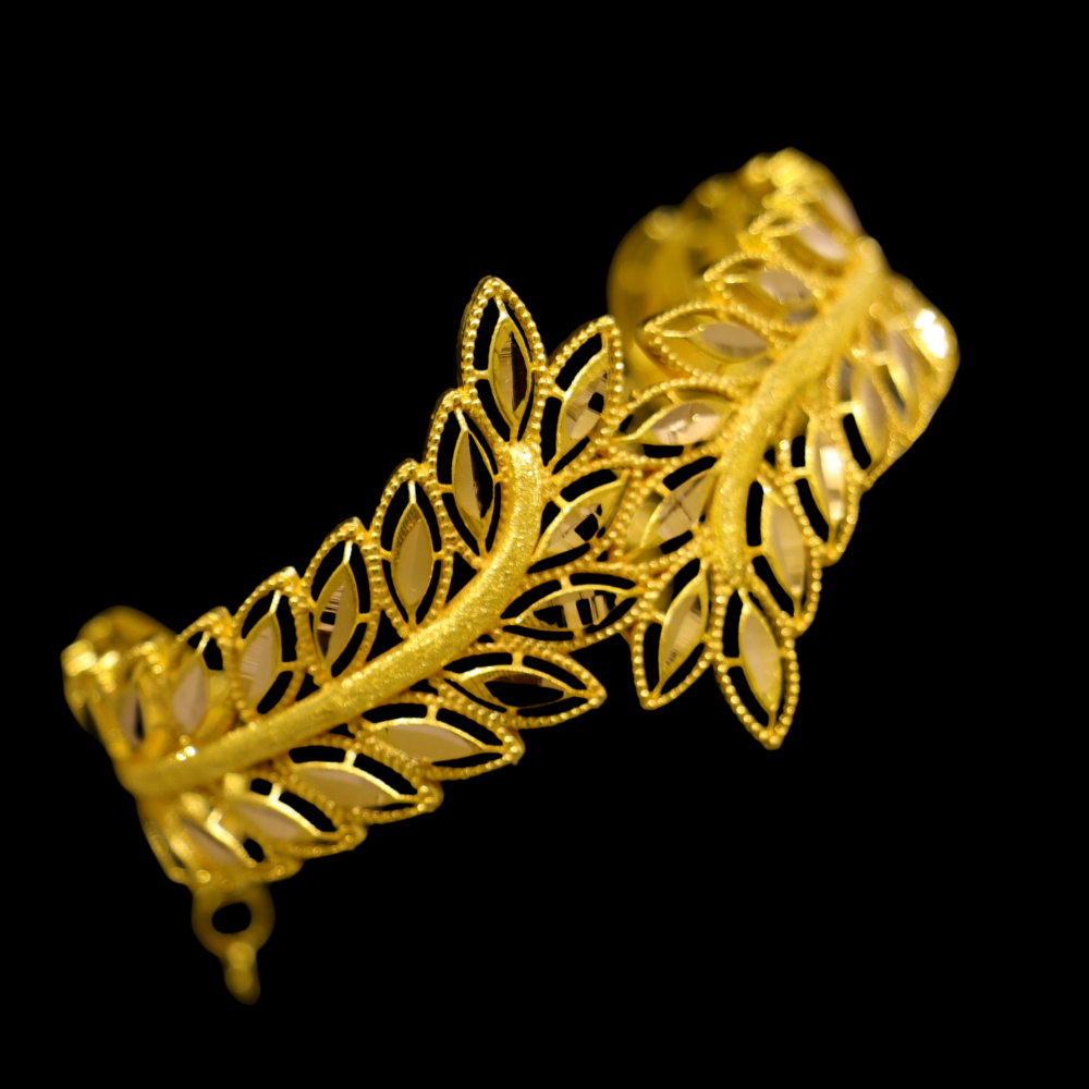 21K Gold Bangle Bracelet – SW25847 image 2 of 2