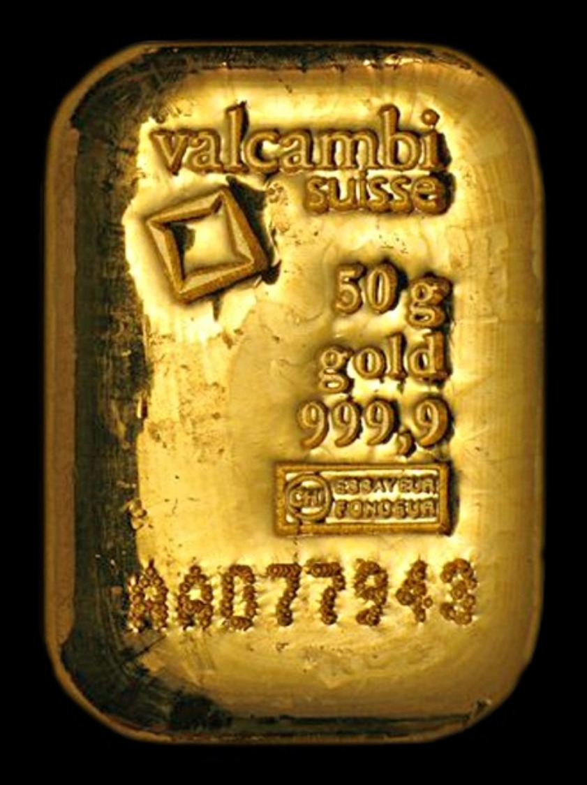 50 gram gold bar