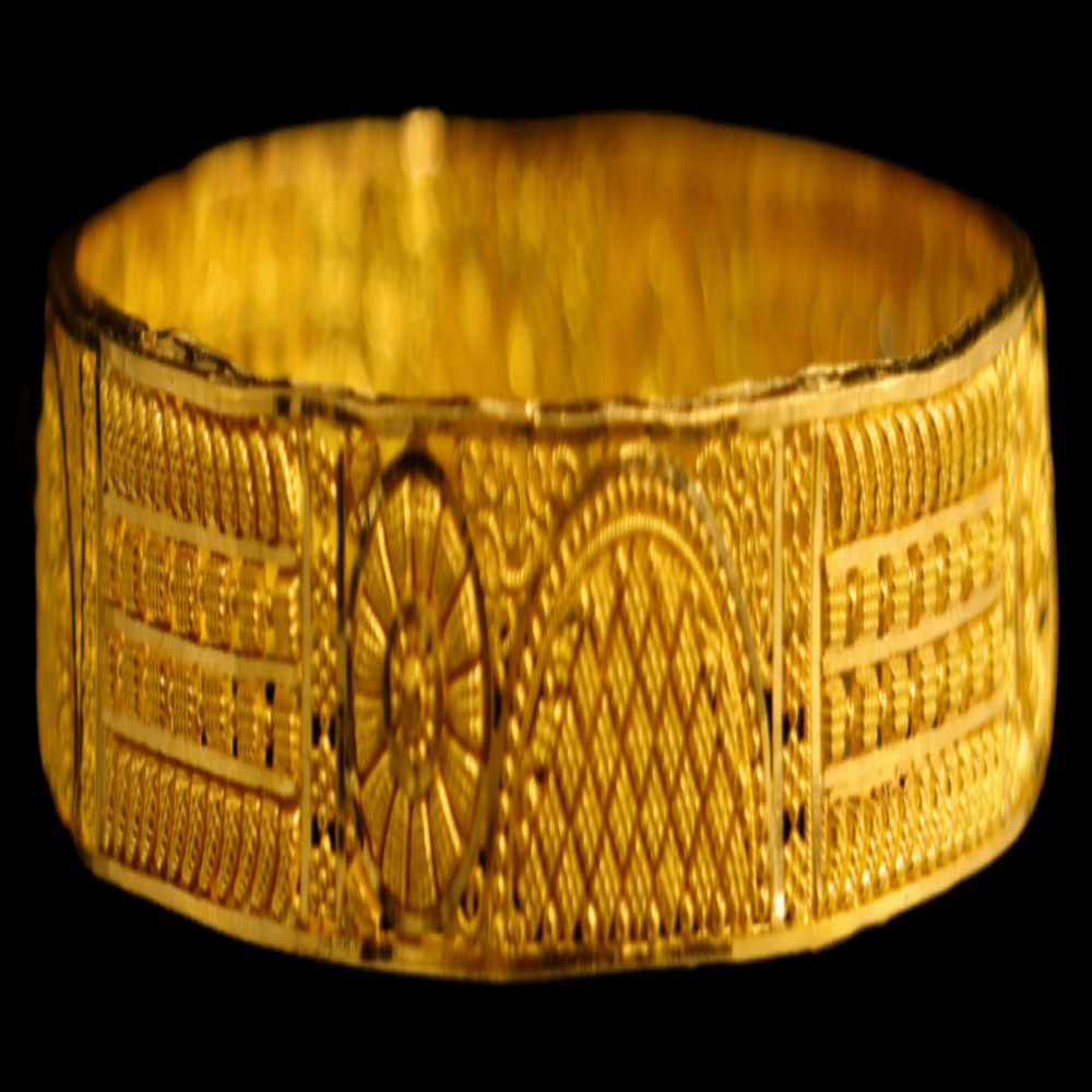 22K Gold Bangle Bracelet