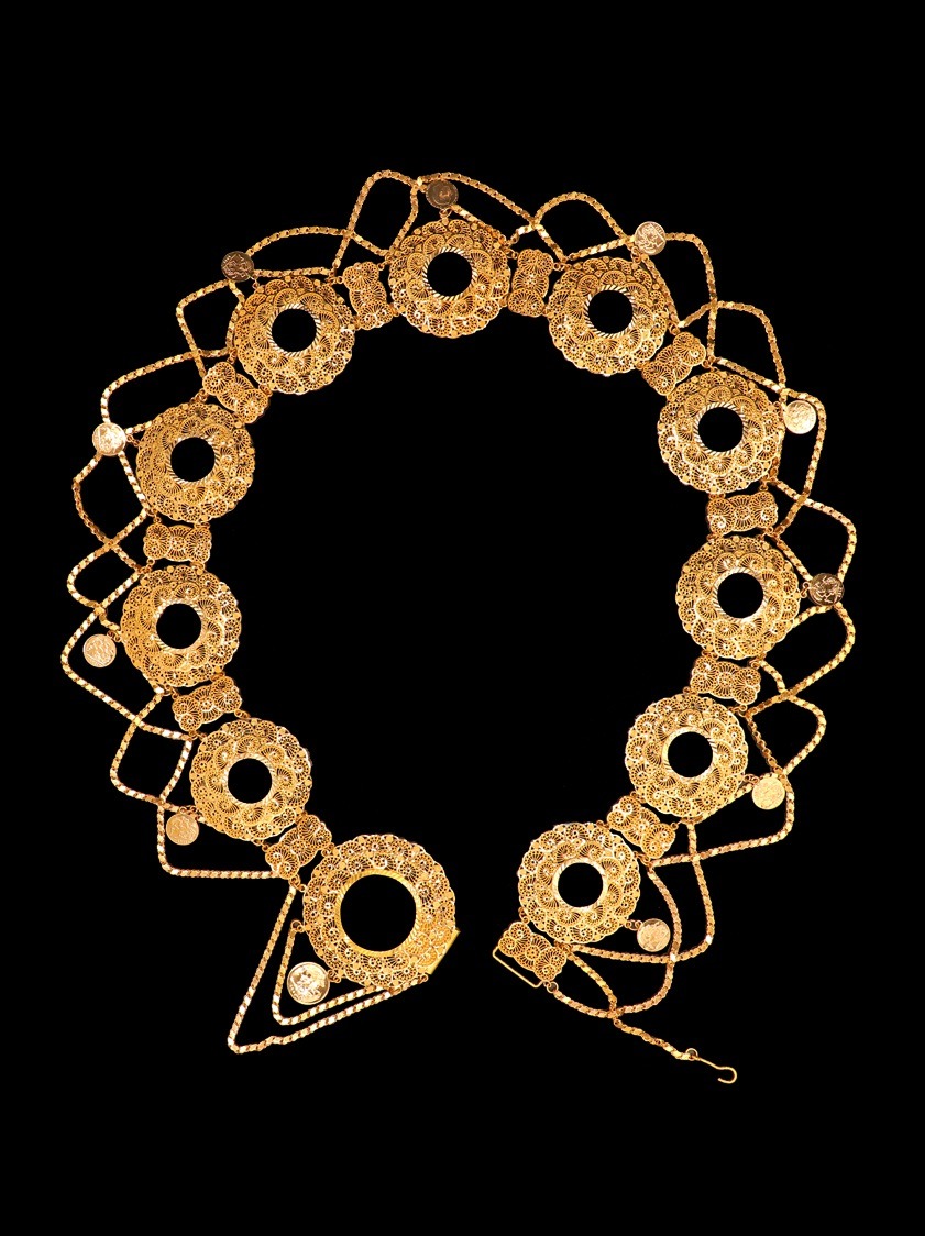 21K Middle Eastern belt