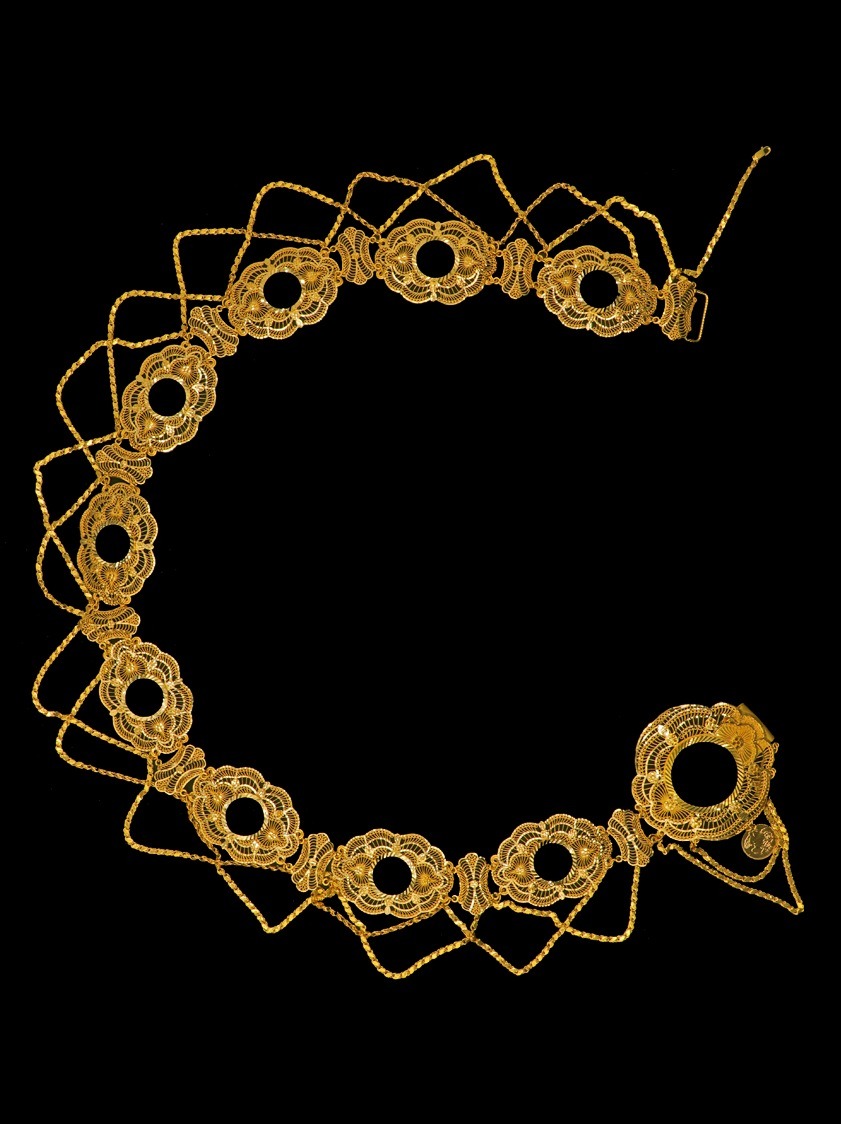 21K Middle Eastern belt