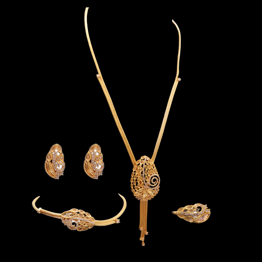 21K Gold Necklace Set