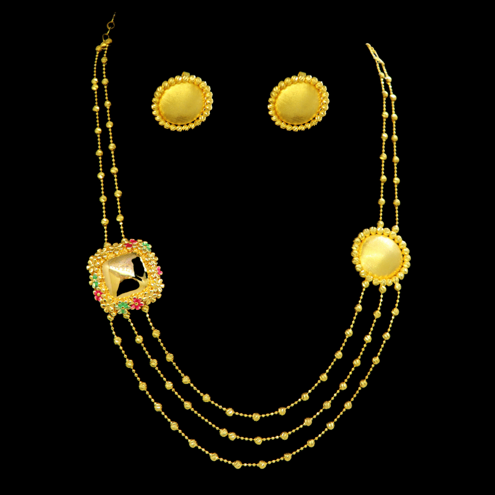 21K Gold Necklace Set