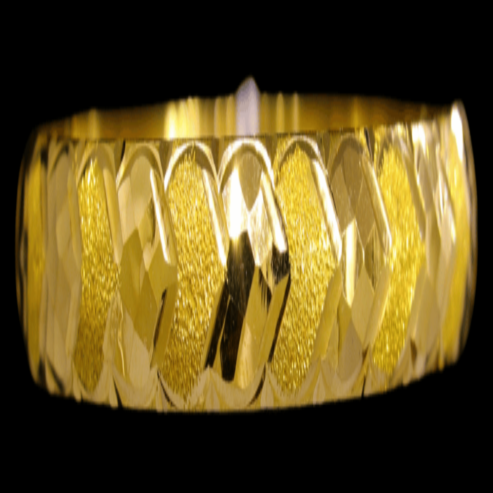 21K Gold Bangle Set Of 1 (M)