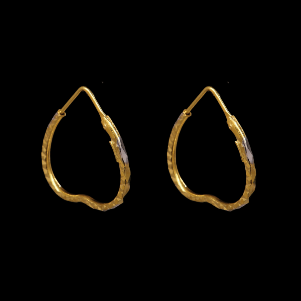 22K Gold Earrings - SW32150