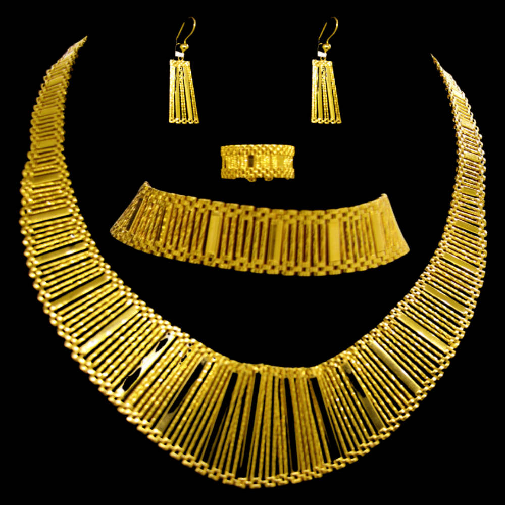 21K Gold Necklace Sets