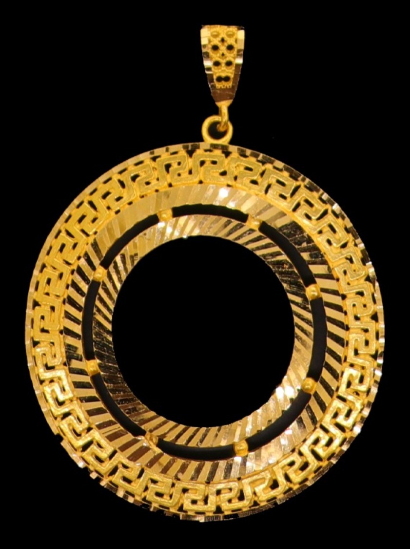 21K Gold Coin Frame