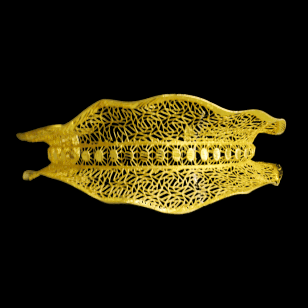 21K Gold Bangle Bracelet
