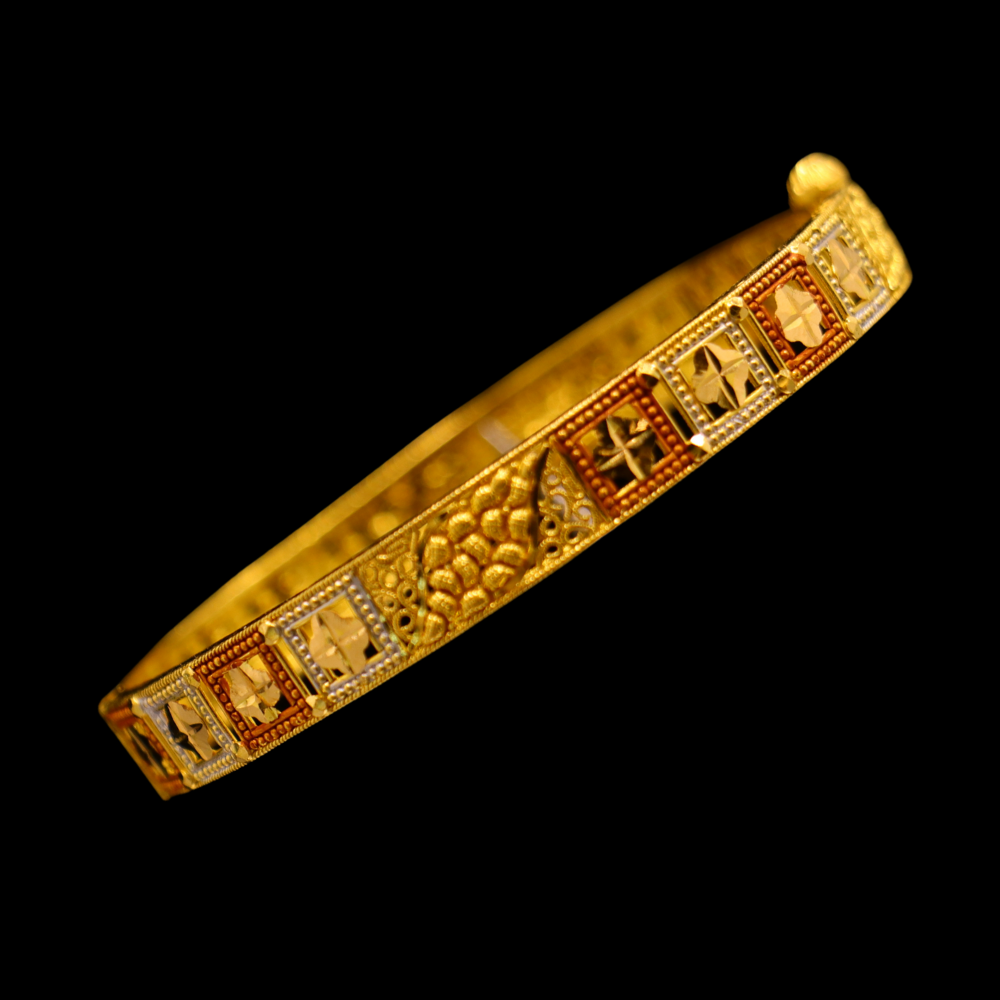 22K Gold Bangle Bracelet – SB25656 image 2 of 2