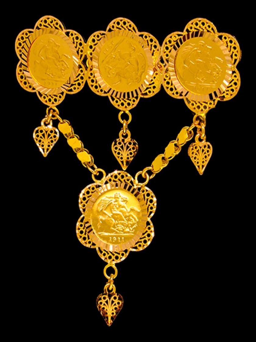 21K Gold Pin