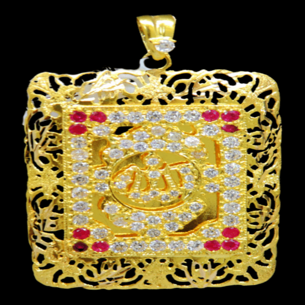 21K Gold Pendant