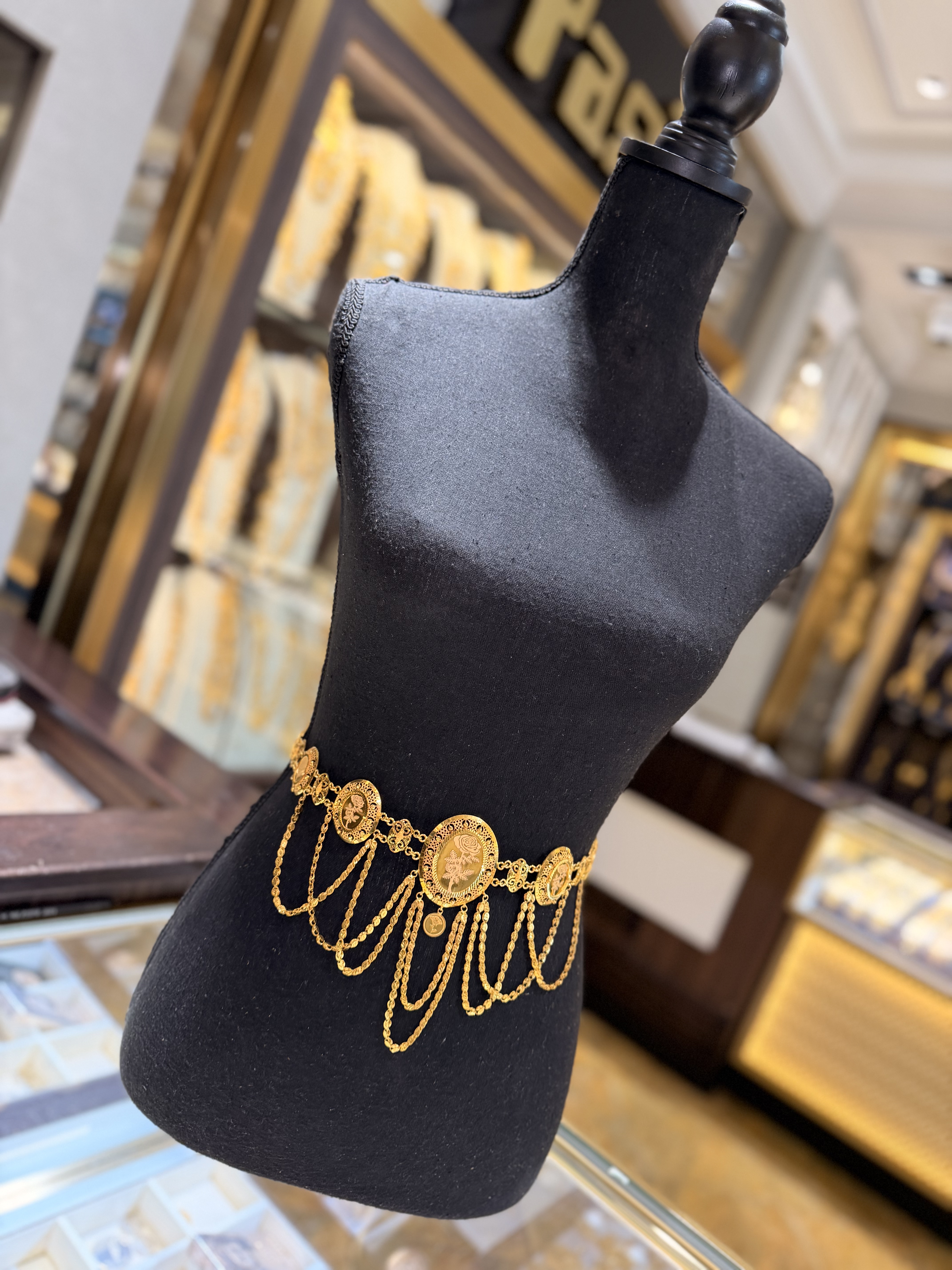 21K Gold Belt