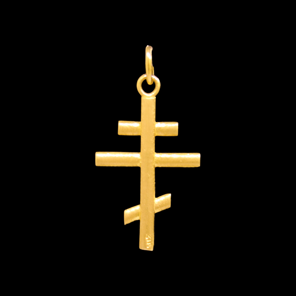 21K Gold Christian Pendant - SW29736