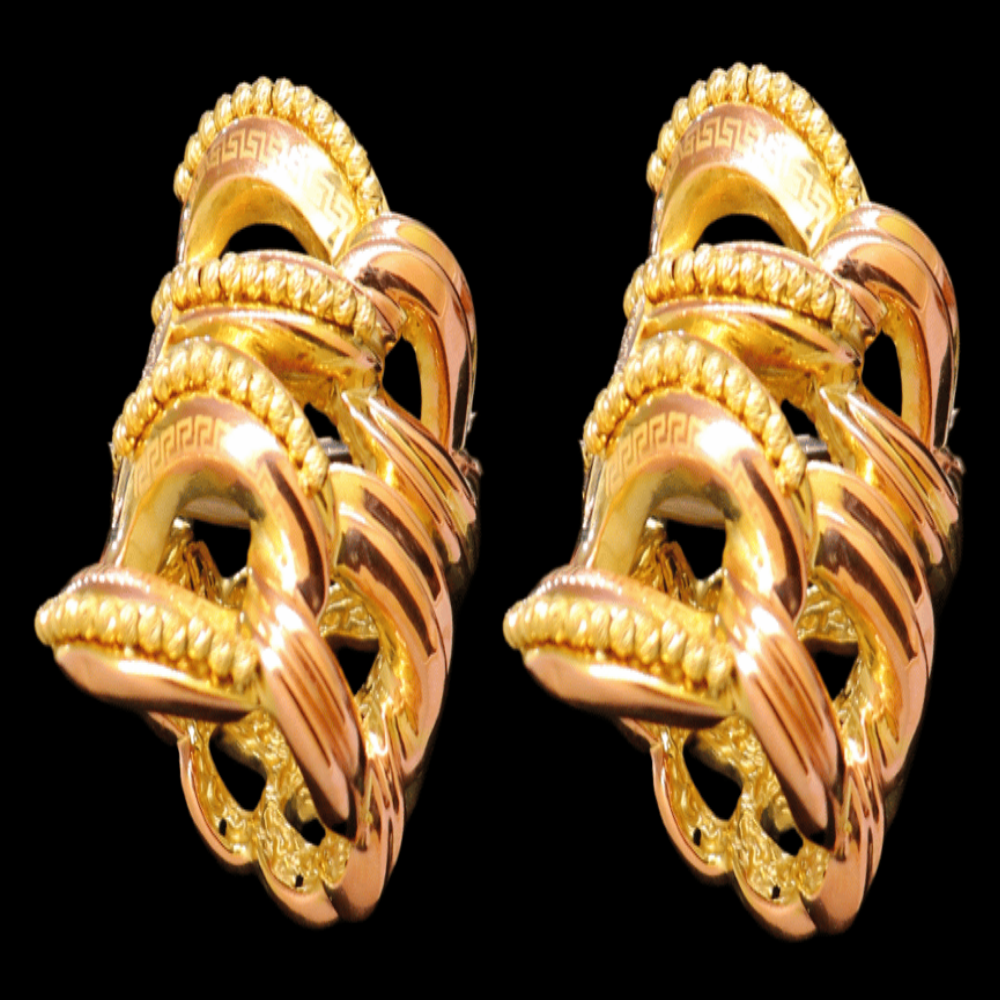 18K Gold Hoop Earrings - SW32539