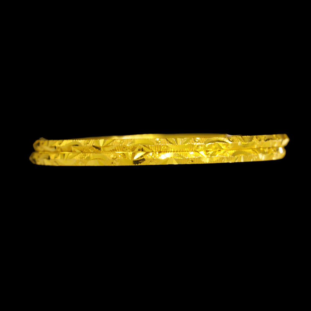 21K Gold Bangle Set (XS)