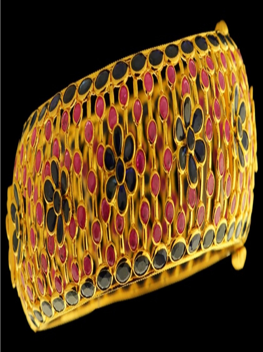 22K Gold Bangle Bracelet – 22198 image 2 of 2