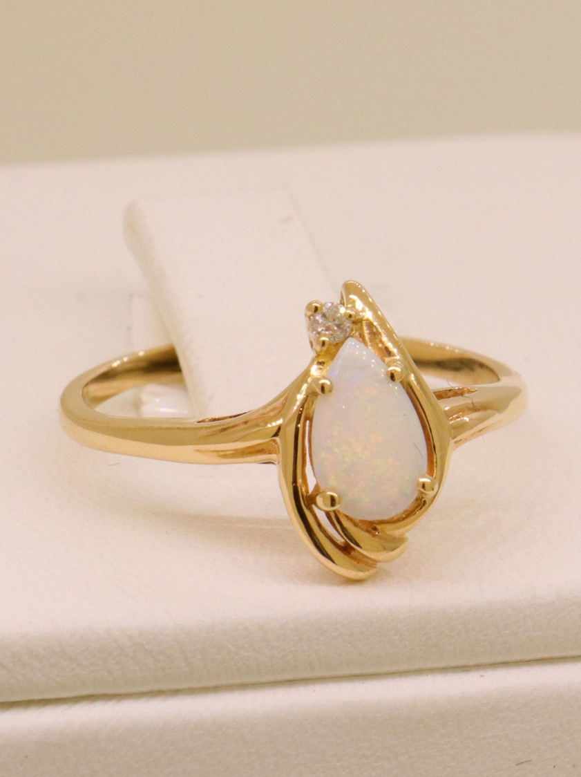14K Yellow Gold Diamond Ring – SW13101 image 2 of 2