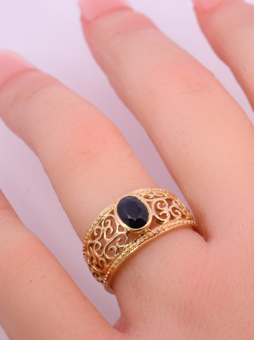 Natural Sapphire Ring
