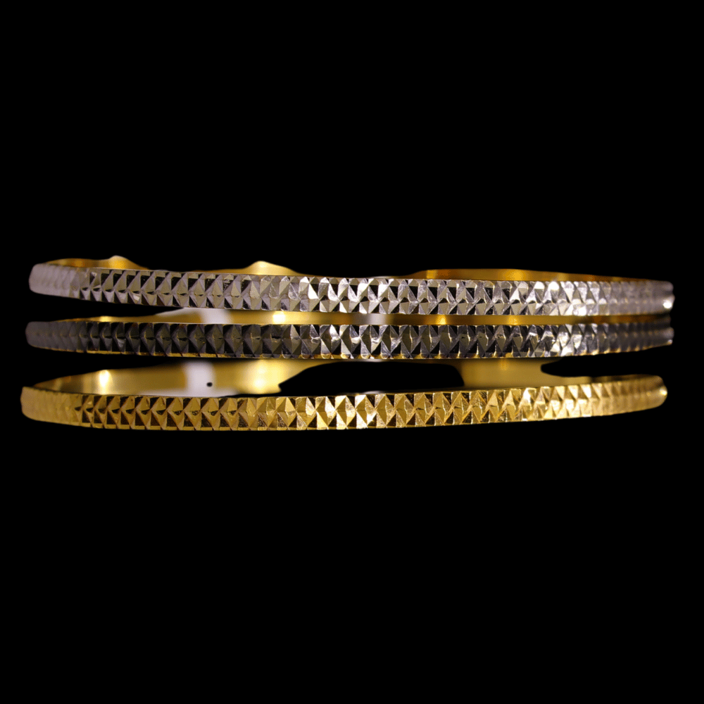 21K Gold Bangle Set (M)