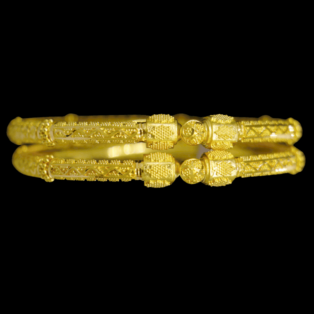 22K Gold Bangle Bracelet
