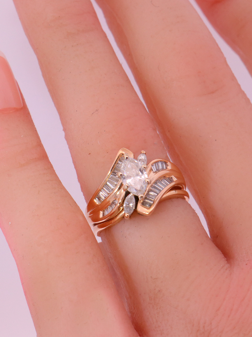 Diamond Bridal Set