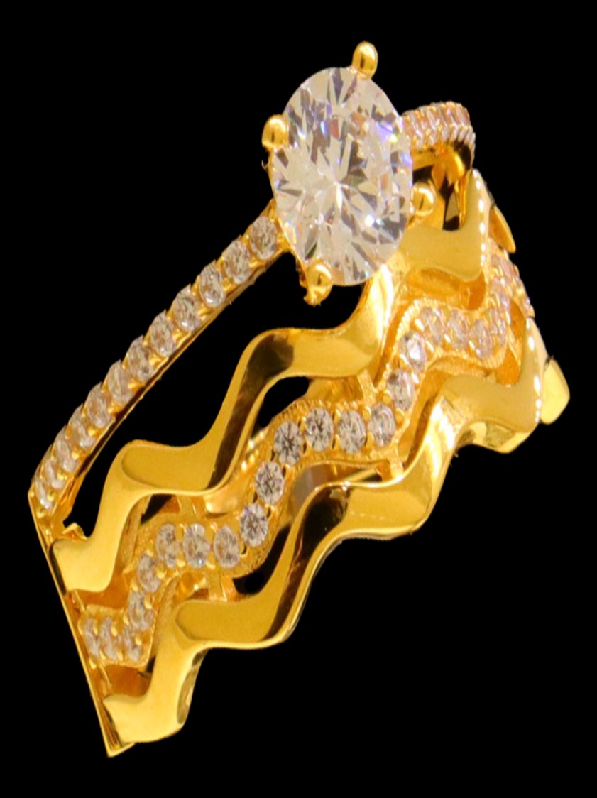 21K Gold Brida Ring
