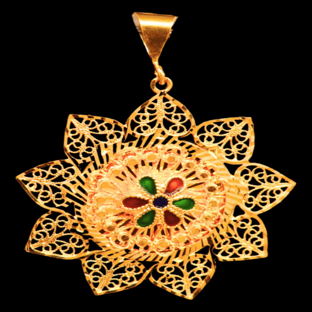21K Gold Pendant