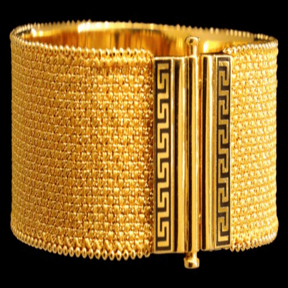 21K Gold Bangle Bracelet