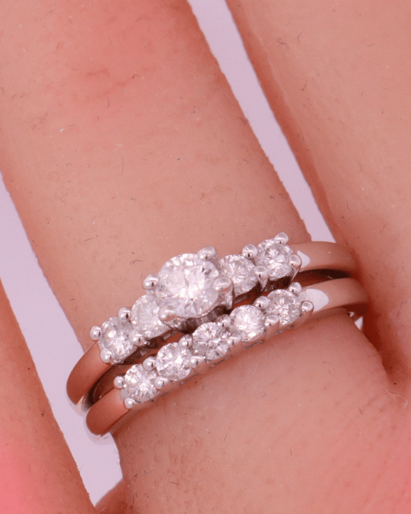Diamond Bridal Set