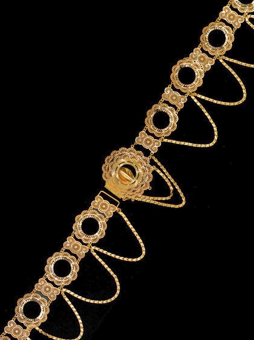 21K Gold Belt