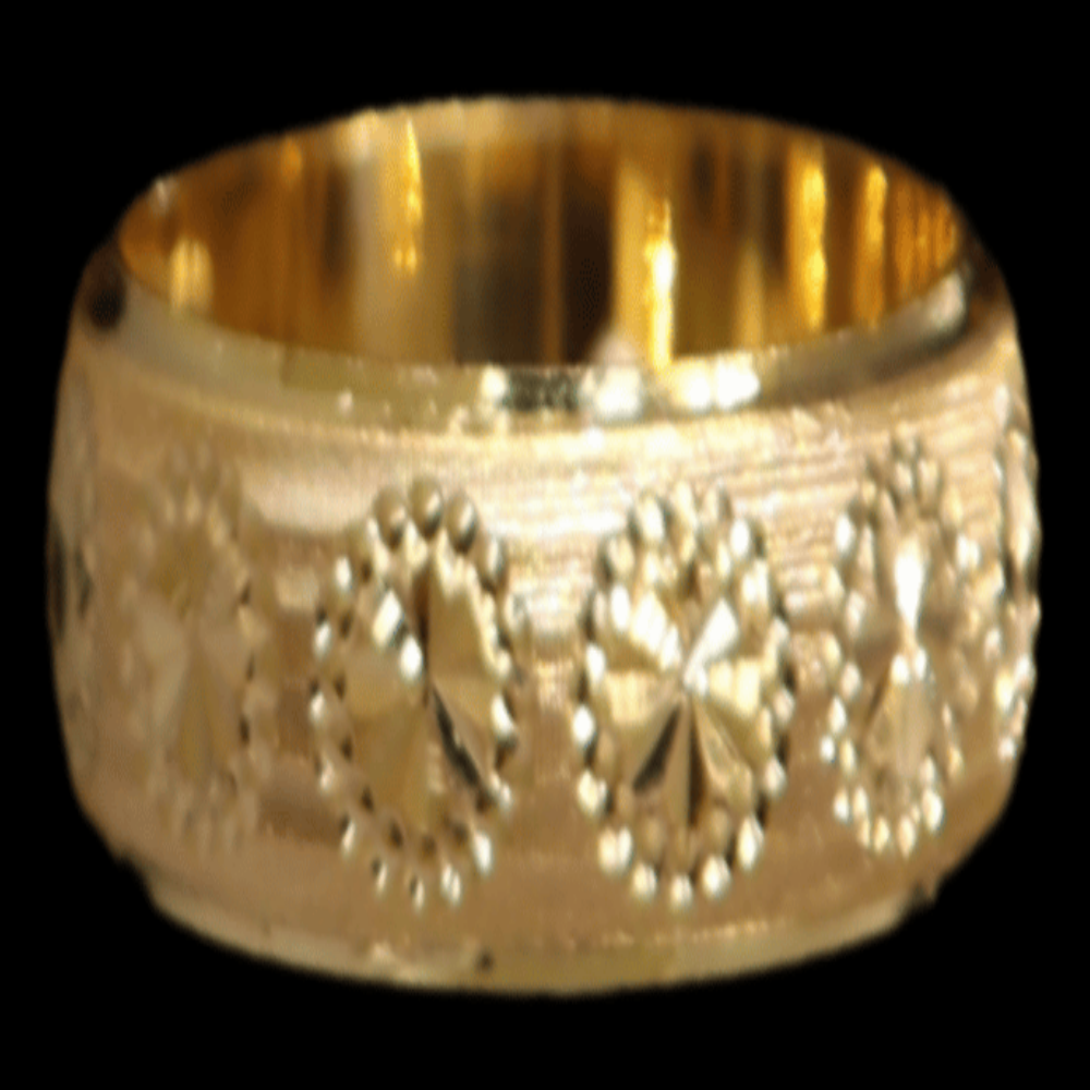 21K Gold Engagement Band Size 5.5 - SW32910