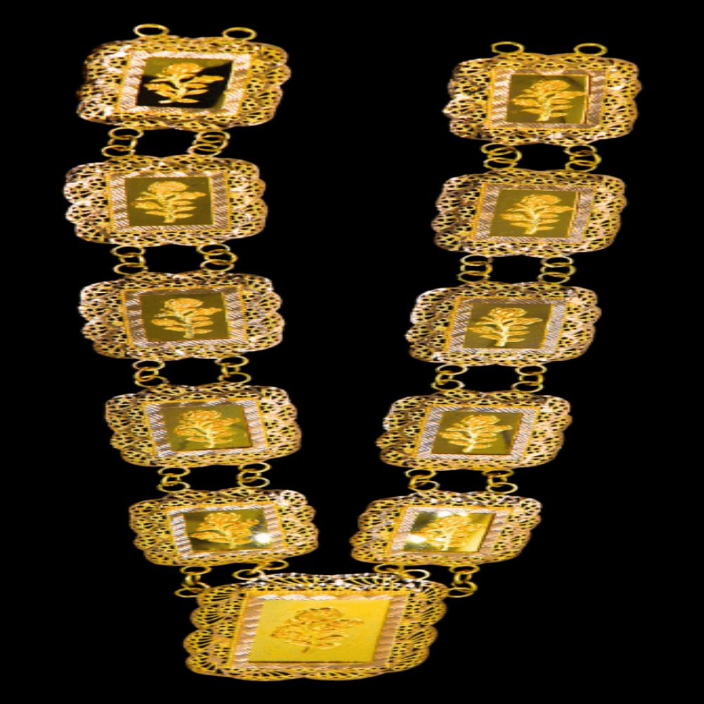21K Gold Signature Long Necklace - SW31837