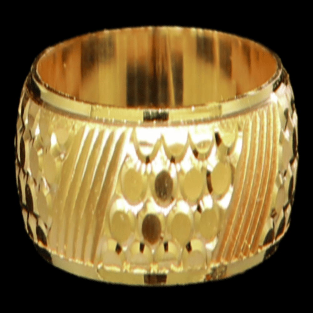 21K Gold Engagement Band Size 5.5 - SW32903