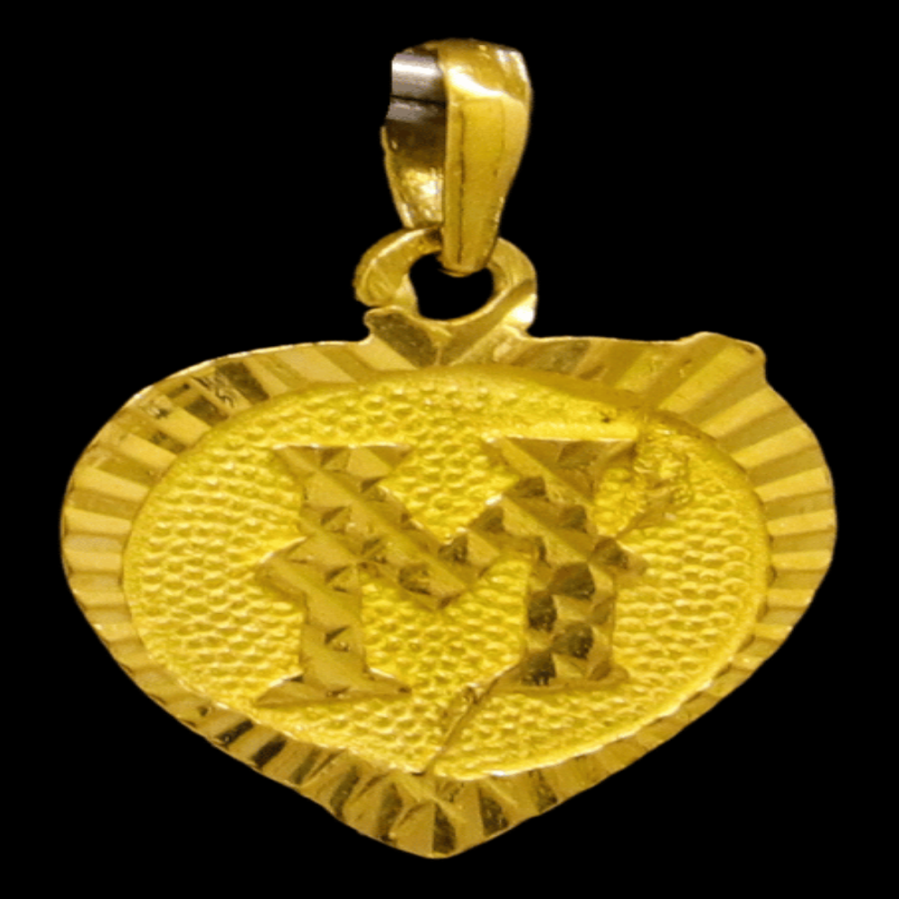21k Gold Pendant