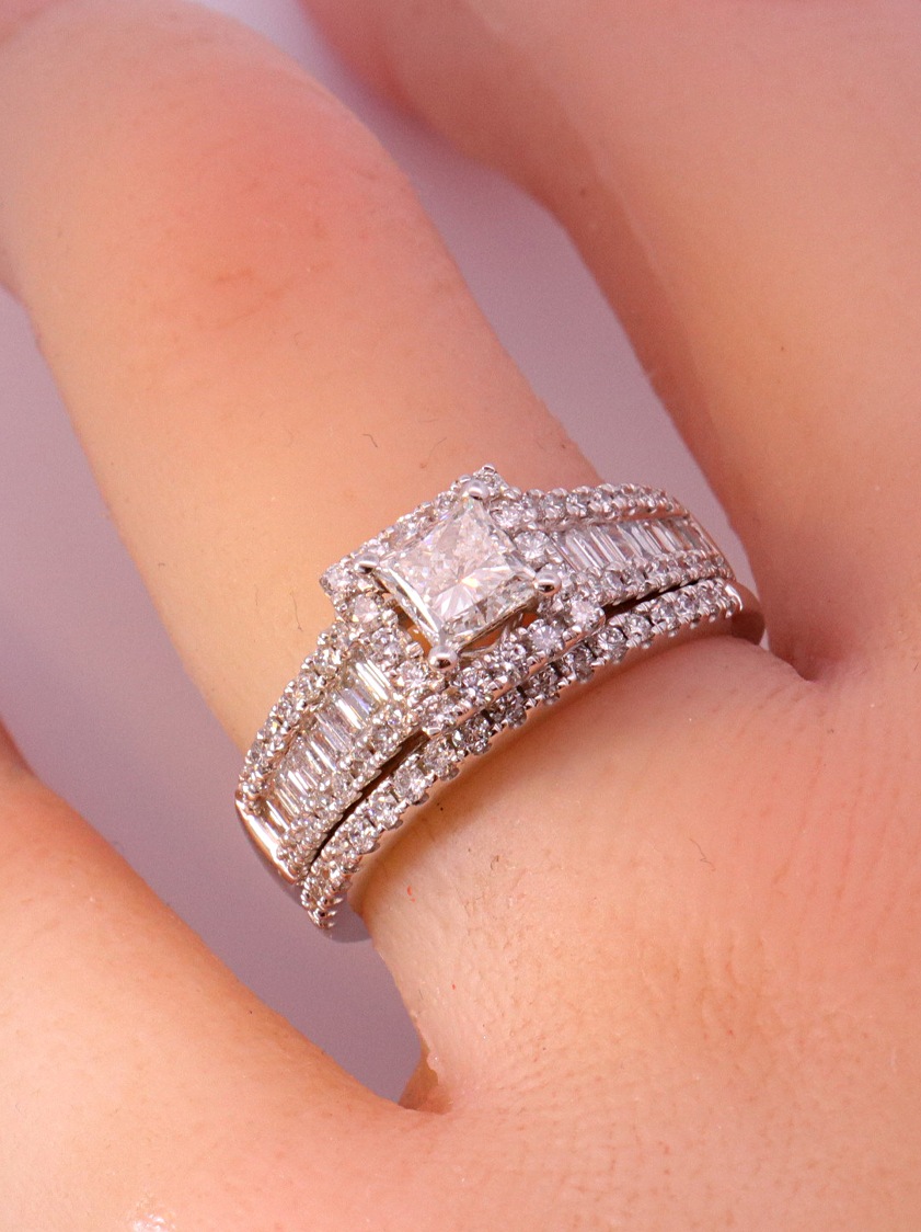 Diamond Bridal Set