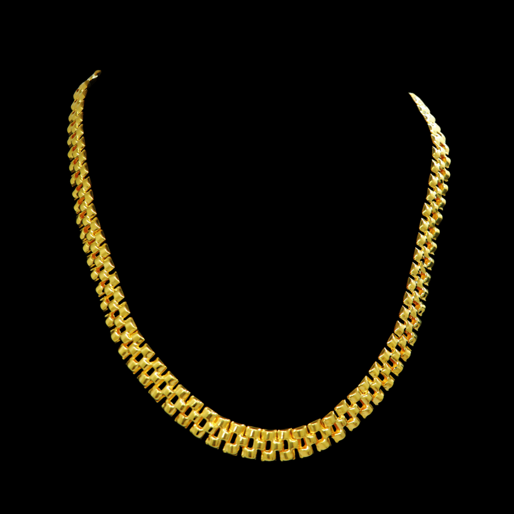 21K Gold Long Necklace - SW33568