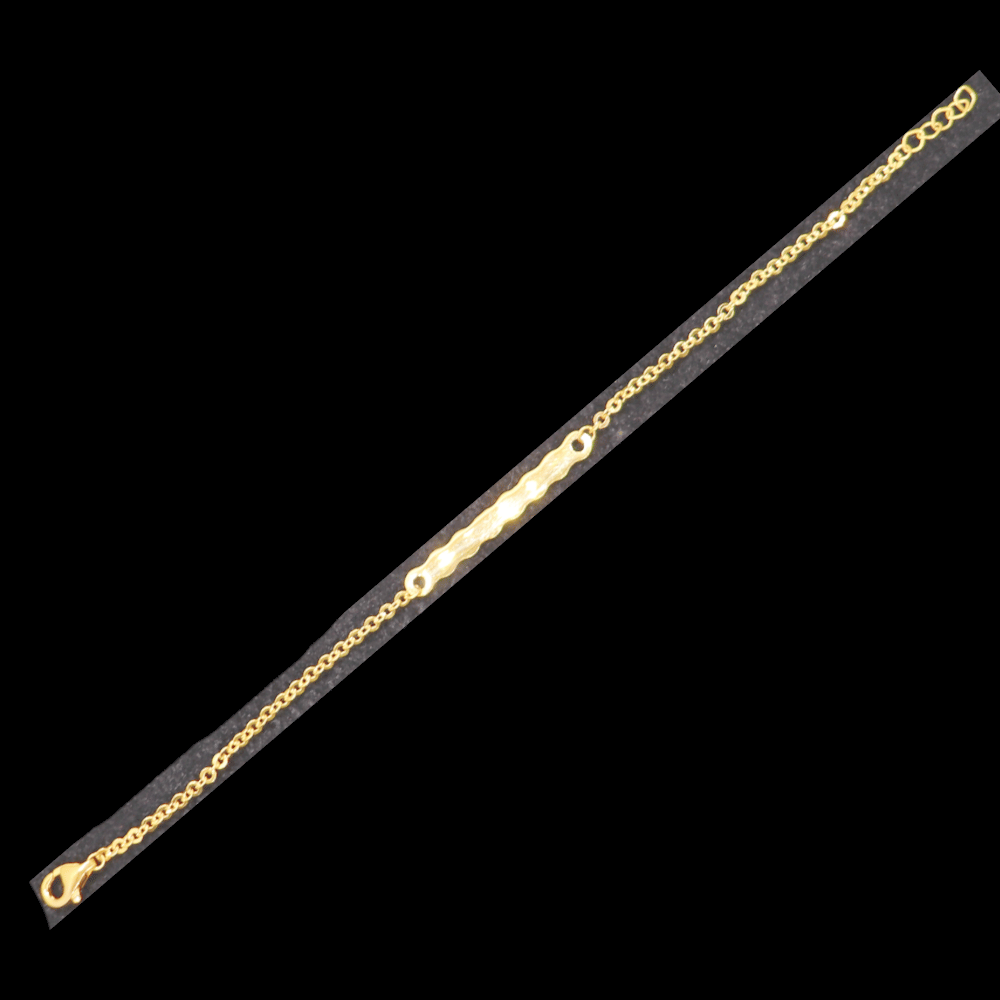 21K Gold Baby Bracelet