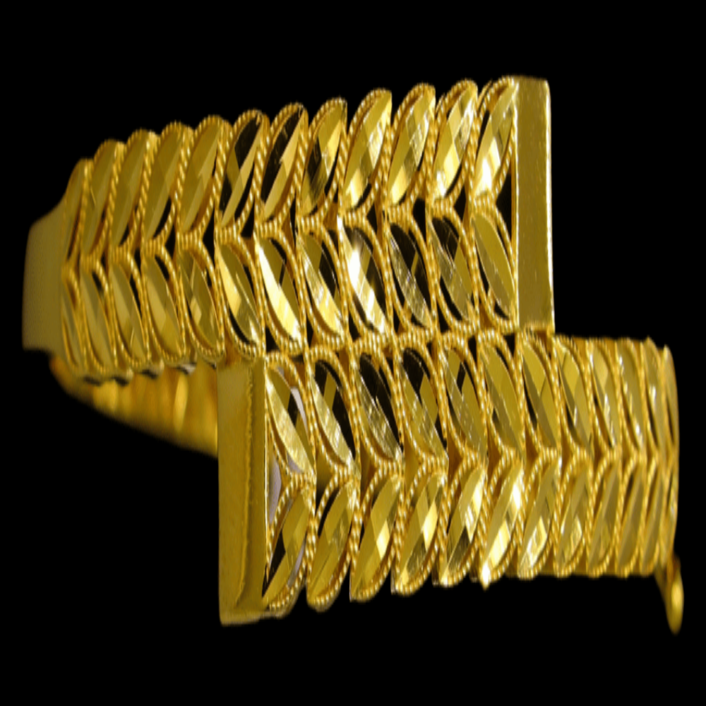 21k Gold Bangle Bracelet