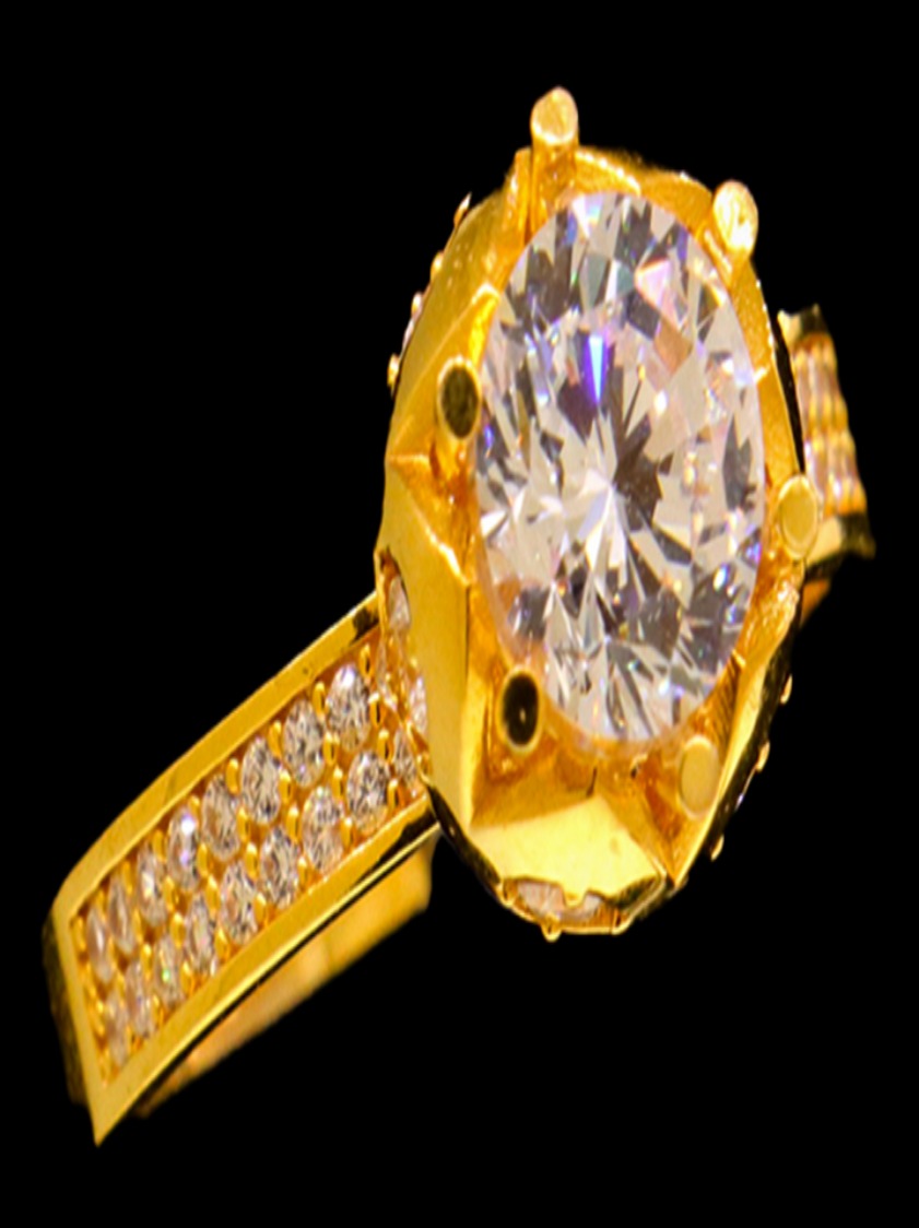 21k Gold Bridal Ring