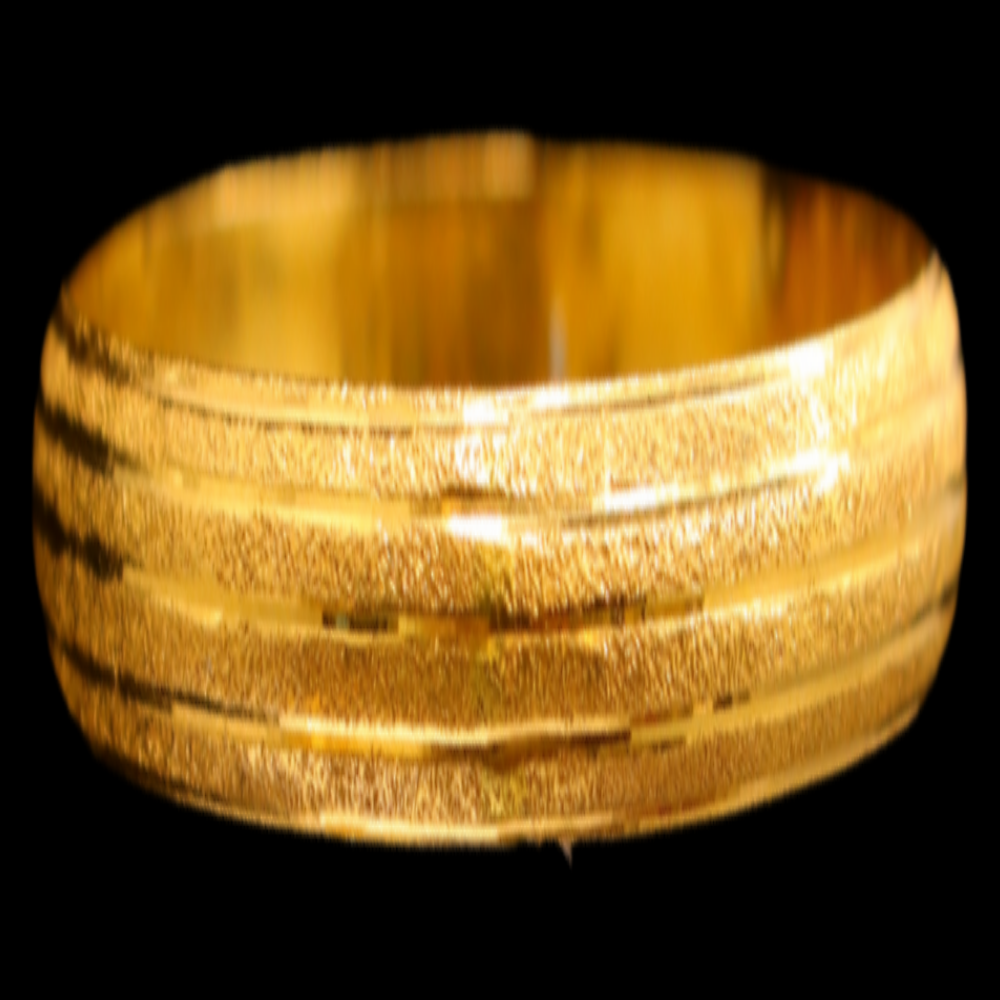 21K Gold Bangle Set OF 1 (S)