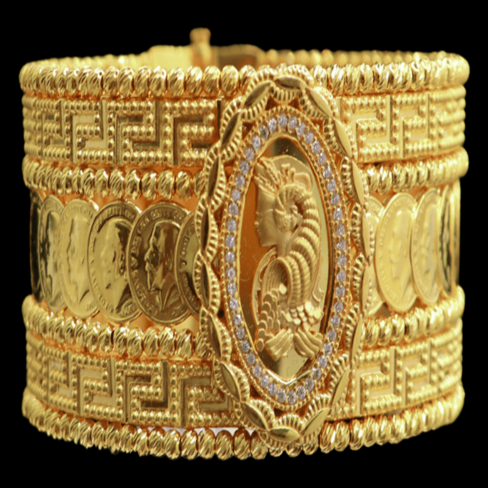 21K Bangle Bracelet