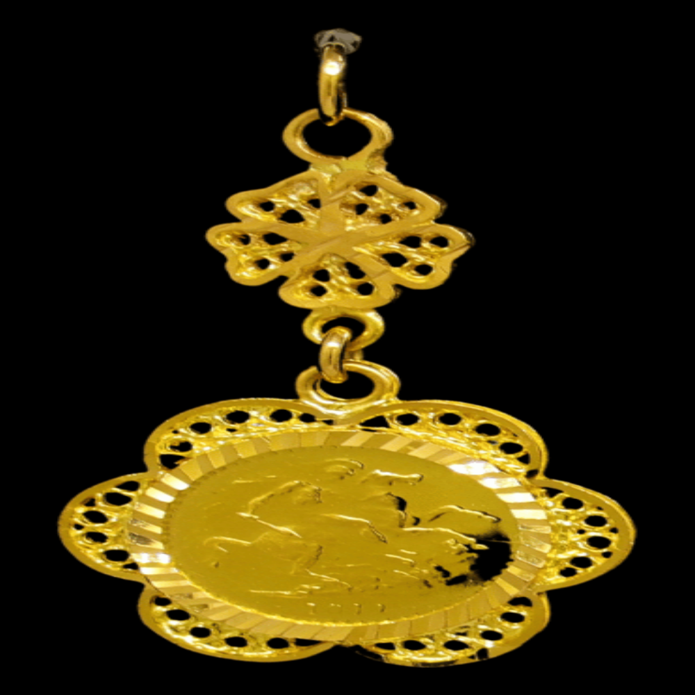 21K Gold Pendant