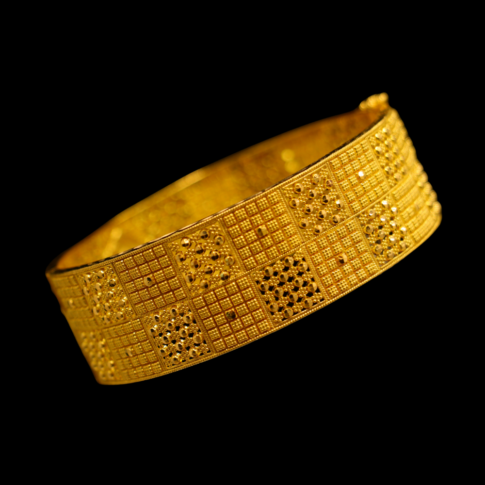 22K Gold Bangle Bracelet – SB25654 image 2 of 2
