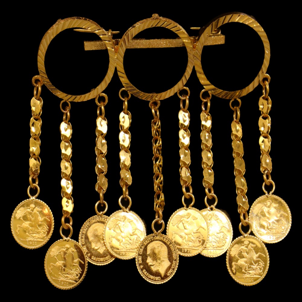 21K Gold Pin