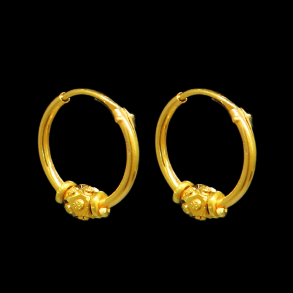 18k Gold Earrings