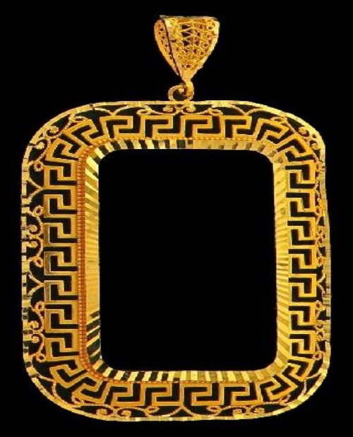 21K Gold Ounce Frame