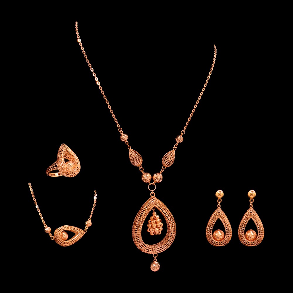 21K Gold Necklace Set